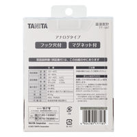 タニタ アナログ温湿度計 TT-587-GY 1個