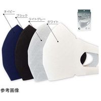 テクナード シリカクリン 抗菌消臭立体マスク WH(ホワイト) M 65-2329-42 1枚（直送品）