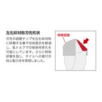 ユニカ ユニカ充電磁器タイルドリルTJ-8.0 TJ 8.0X115 1個（直送品）