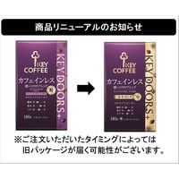 【コーヒー粉】キーコーヒー KEY DOORS+ カフェインレス 深いコクのブレンド（VP）1袋（180g）