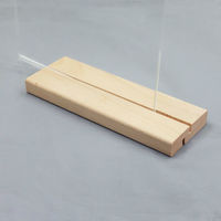 スマイル 木製スタンド アクリルサインホルダー A6縦 790156 1個