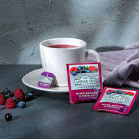 【ノンカフェイン】 AHMAD TEA (アーマッドティー） ミックスベリー ティーバッグ 1箱（20バッグ入）【ハーブティー】（わけあり品）