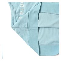 クアルトユナイテッド パイル地半袖パーカー　SAX　L K6005 1点（直送品）