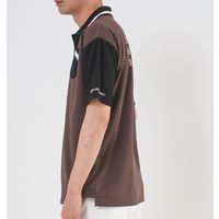クアルトユナイテッド 配色カノコポロシャツ(メンズ)　BRW　M M3471MEN-B 1点（直送品）