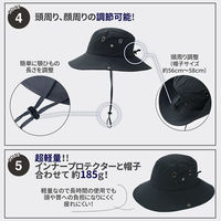 【10個セット】ハット型ヘルメット (ネイビー) 自転車 おしゃれ 軽量 男女兼用 大人 子供 通勤 レディース メンズ 調整可能 2way（直送品）