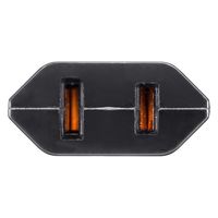 サンワサプライ 海外プラグ変換アダプタ C(イタリア・フランス・スウェーデン) TR-AD22 1個