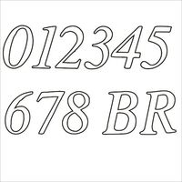 杉田エース SUS階数表示NS01ー0 212650 1セット(2個)（直送品）