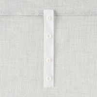 無印良品 綿フランネル掛ふとんカバー D 190×210cm用 ライトグレー 良品計画