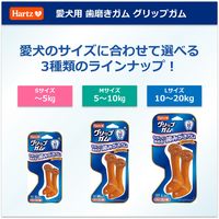 Hartz（ハーツ）グリップガム S 2本入 ベーコン味 1個 犬 おやつ デンタルケア