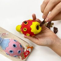 【ワゴンセール】ユニポッド（unipod）ボウリング レッド 1個 犬 おもちゃ