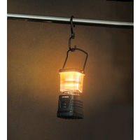 LEDランタン IP64準拠 2m落下耐久 ブラック ジェントス Explorer 超暖色 EX-X777D 1個