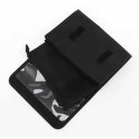 無印良品 ポリエステル 母子手帳ケース 小 黒 約22×15cm 良品計画