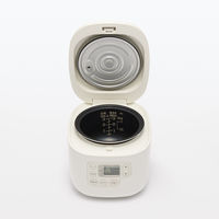 無印良品 しゃもじ置き付き炊飯器 3合 型番：MJ-RC3A3 良品計画