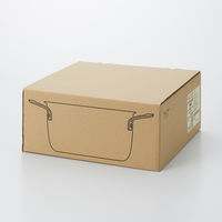 無印良品 ステンレスアルミ全面三層鋼両手鍋 約3.0L 約幅31.5×高さ11cm 良品計画