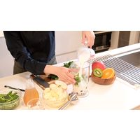 YAMAZEN マルチハンドブレンダー ステンレス刃 600mlボトル・チョッパー・泡立て器付 YHBA-T120(W) 1台