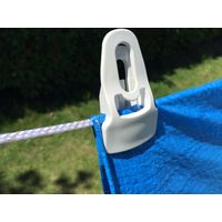 インフィニクス マルチクリップ ミディ ホワイト 4個入り HDN0314 1セット