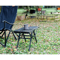 山善（YAMAZEN） タフライトアクションテーブルミニ TAT-5630（MBK）2台