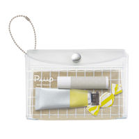 コクヨ ミニポーチ<ピープ> (フラットタイプ) シャイニーベージュ F-VBF242-4 1セット(2個)（直送品）