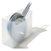 Like-it（ライクイット） ファイルボックススクエア ワイド４個組 Ｗ ＭＸー２８*４Ｐ 1セット（直送品）