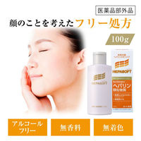 ヘパソフト 薬用顔ローション 100g ロート製薬