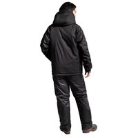 【アウトレット】【レインウェア】 マック サーモセイバー 防水防寒スーツ3 耐水圧10000mm ブラック M AS-3150 1着