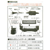 エヴァリス オートヒーター　ダイヤルブリッジ　Ｒ２００ＡＦ　II 282909 1個（直送品）