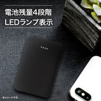 エール RiC MB0007 5000mAhバッテリー ブラック MB0007BK 2セット（直送品）