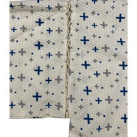 ブルーメイト 子供用 男児 甚平セット アイボリー 十字柄 150cm 14334E NE1 150 1セット（直送品）