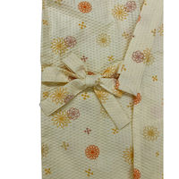 ブルーメイト 子供用 女児 甚平セット イエロー 花柄 150cm 14348E YE2 150 1セット（直送品）