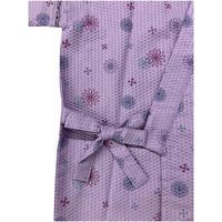 ブルーメイト 子供用 女児 甚平セット パープル 花柄 150cm 14348E PU2 150 1セット（直送品）