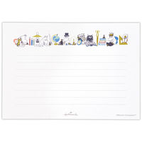 日本ホールマーク レターセット ムーミン Little Happiness ベージュ 825904 1セット(6冊)（直送品）