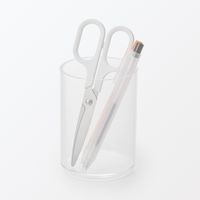 無印良品 アクリル円筒ケース 約直径80×高さ110mm 1セット（5個） 良品計画