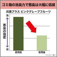 消臭力 ゴミ箱用 抗菌効果プラス ピンクグレープフルーツの香り 5個 エステー