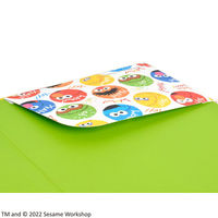 セントレディス セサミストリート クリップボード マーブルホワイト/グリーン ST-ZSS0002 1セット(1セット(1個×6)×6)（直送品）