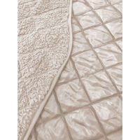 もこふわボアはんてん　ベージュ 80005 1個 トレードワン（直送品）