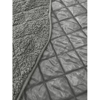 もこふわボアはんてん　グレー 80006 1個 トレードワン（直送品）