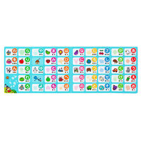 銀鳥産業 ぺたぺたシールでおけいこ ひらがな 484-030 1個