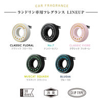 ランドリン 車用フレグランス マスカットスカッシュの香り 1セット（2個）