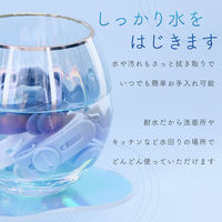 MOTTERU ソフトタッチシリコン製ケーブルバンド大サイズ5色×各2本セットスモーキーカラー MOT-CBBAND04-SK 1個（直送品）