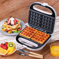 ライソン 2枚焼きワッフルメーカー KDHS-023W 1個（直送品）