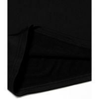 エーディーワン ヒートコンプレッション 長袖LOWネック ブラック×ブラック 3L 1枚