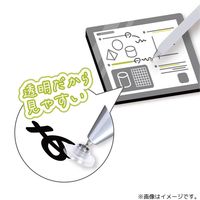 クツワ ツインタッチペンプラス ブラック MT021BK 1本