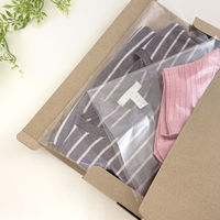 発送用A4サイズBOXダンボール 縦310×横228×マチ24mm 1セット（5枚：1枚入×5パック）SP6302 今村紙工