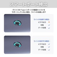 ドッキングステーション 6in1 HDMI LAN USB-Aポート拡張 USB Type-C接続 1個 Baseus