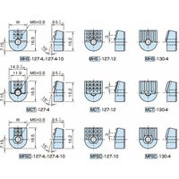 イマオコーポレーション ワークグリッパー|アングルグリッパー MHS・MCT・MFSC MHSー127ー4ー10 1個（直送品）
