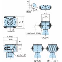 イマオコーポレーション OKバイスレールシステム|マルチレールクランプ MRーC MRーCーDF 1個（直送品）