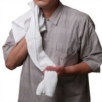 小野商事 業務用タオル ロング ホワイト 約34×95cm AG1360 1組(5枚入)