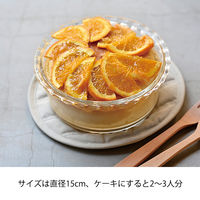 HARIO (ハリオ) 耐熱ガラス製 ホールケーキ型 5号 1000ml HWCK-100-BK 1個