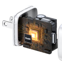 USB充電器 45W USB Type-C 2ポート AC充電器 スマホ充電 Nexode GaN ホワイト 1個 UGREEN