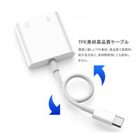 USB Type-Cハブ USB-C×1（18W） USB-A×1 増設 ホワイト VV-UCOTGPD-W Vodaview